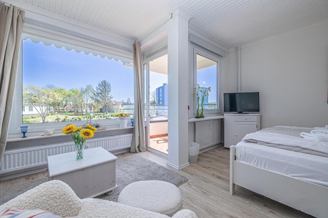 Fewo1846 - Sonne Und Meer - Kleines Studio-Apartment Mit Balkon Und Meerblick Lyksborg Eksteriør billede